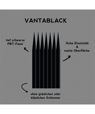 Eyelash Extensions Vantablack