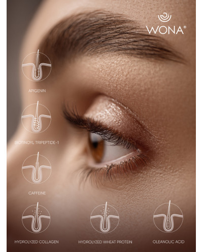 Verpackung der WONA Fixing Lotion 2 – 10 Sachets à 2 ml