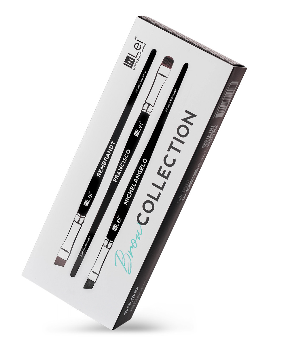 InLei® BROW COLLECTION Augenbrauenpinseln Set
