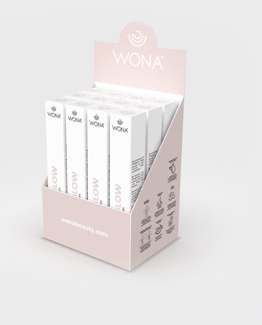 WONA® DivineGlow Wimpern- und Augenbrauenpflege